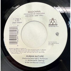 Madonna Human Nature / Sanctuary 45 Pop 1994 Maverick 17882